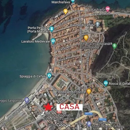 Vintage Sea House Vicino La Del Lungomare Apartamento Cefalù